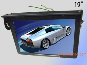 车载19寸吸顶式广告机 中创定制化数字标牌解决方案